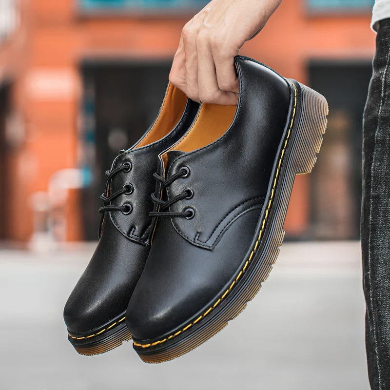 Oxfords de Cuero Genuino Alvarez para Hombre - Estilo Clásico