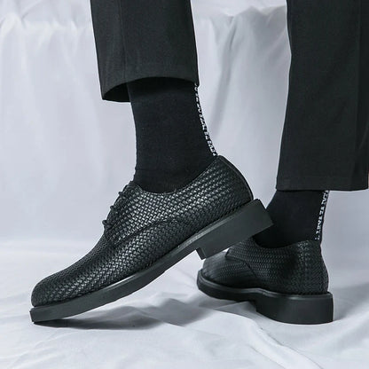 Zapatos de cuero auténtico Santiago