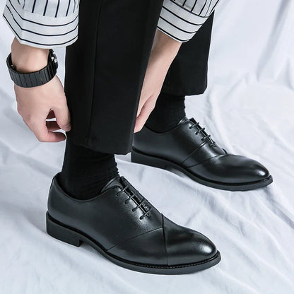 Zapatos de cuero de alta calidad