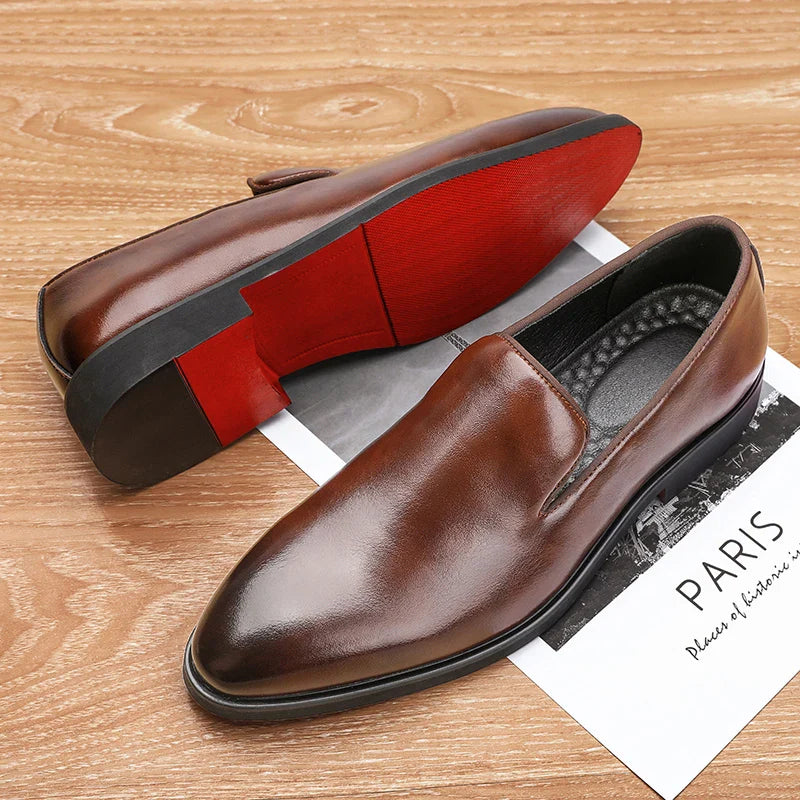 Zapatos De Cuero Genuino Noctis