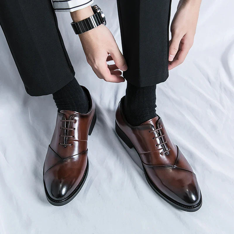 Zapatos de cuero de alta calidad