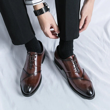 Zapatos de cuero de alta calidad