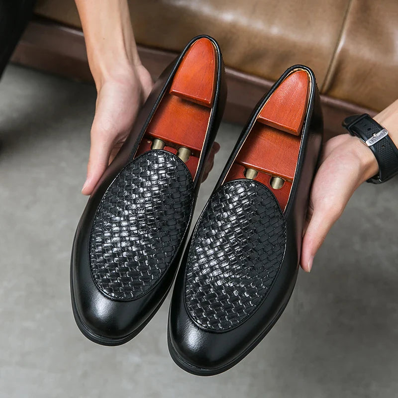 Zapatos De Hombre De Tejido Heritage