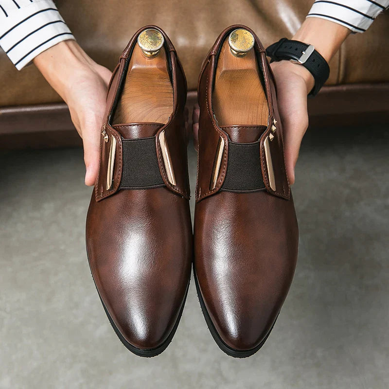 Zapatos de Cuero Genuino Pedro para Hombre - Elegancia y Comodidad