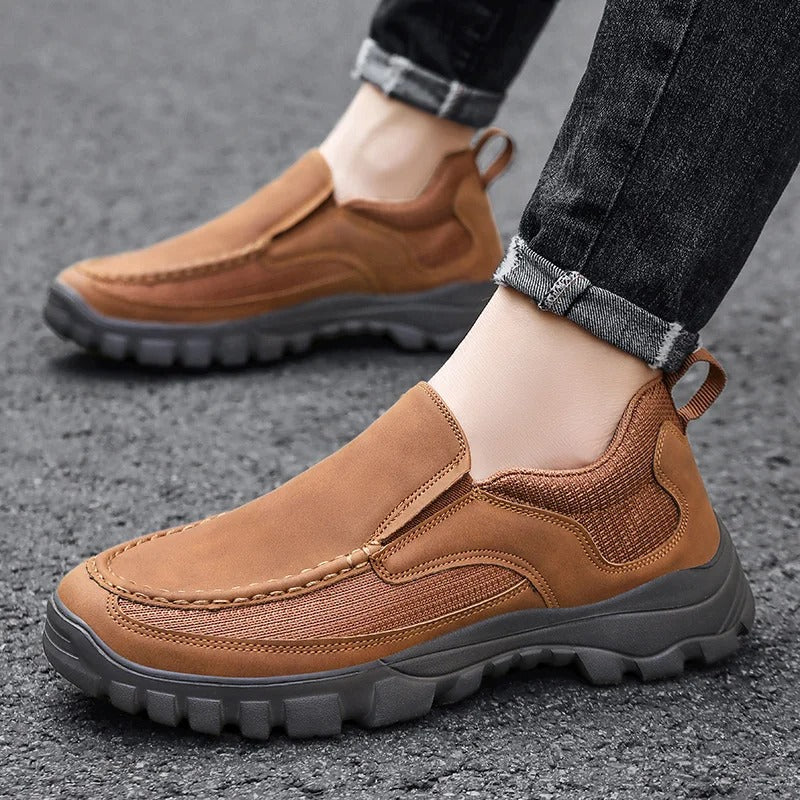 Zapatos De Cuero Auténtico Corban