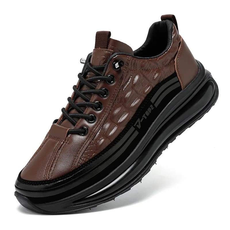 Zapatillas Croco Imperial – Cuero de Cocodrilo, Suela Antideslizante y Ajuste Ergonómico 50% OFF