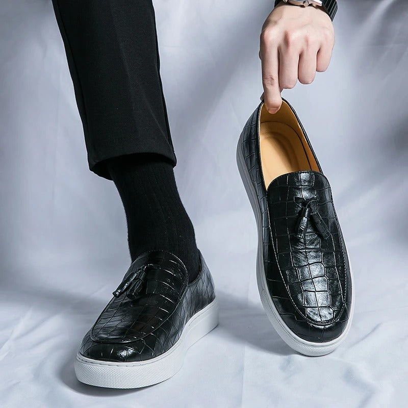 Zapatos de loafers Passero marrones