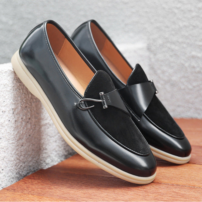 Zapatos de vestir de cuero