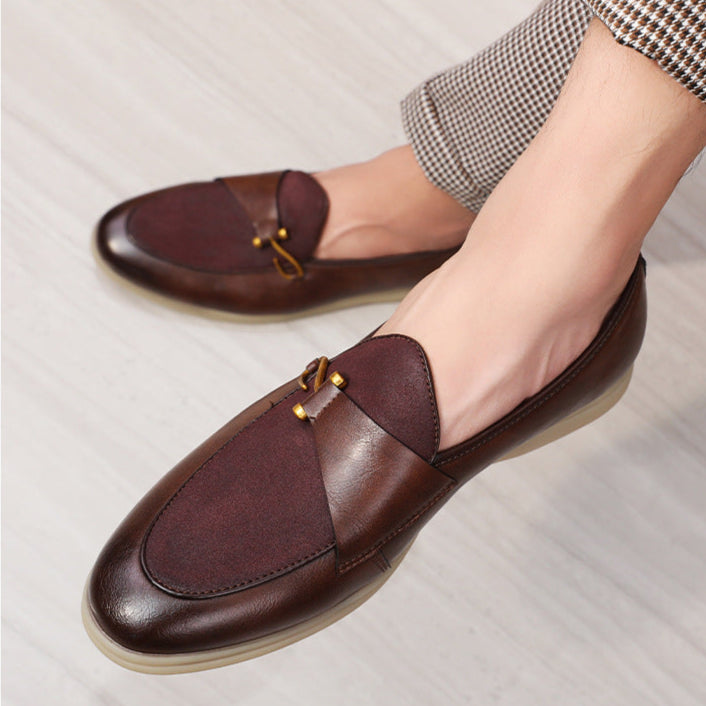 Zapatos de vestir de cuero